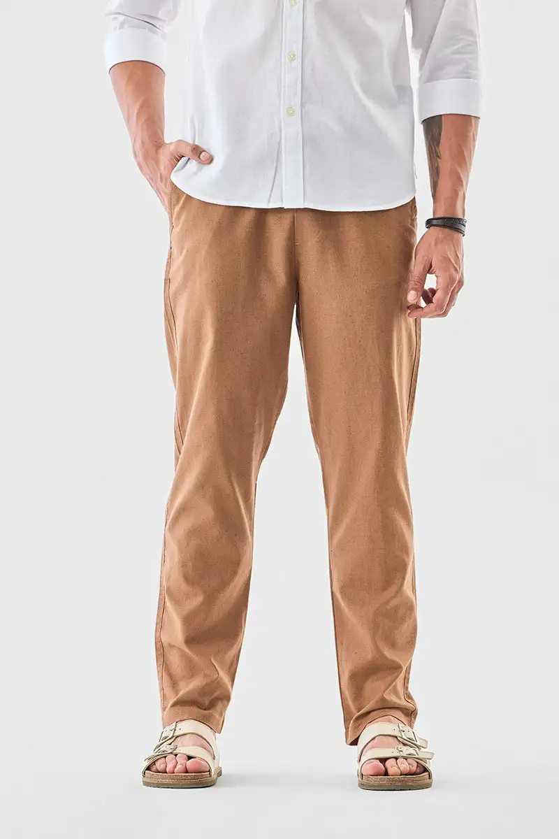 ムゥムゥ様RUSTIC LINEN PANTS Ameri 1-800.webp